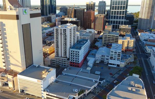 Perth City Skyline (1/10/2015 - Credits: Helicam Aerial Imaging)