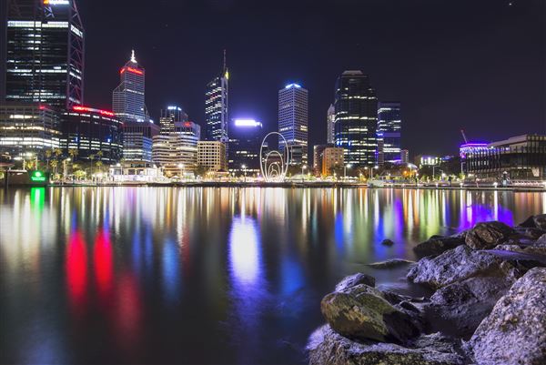 Perth City Skyline - Elizabeth Quay (1/09/2020 - Credits: Tourism Western Australia)