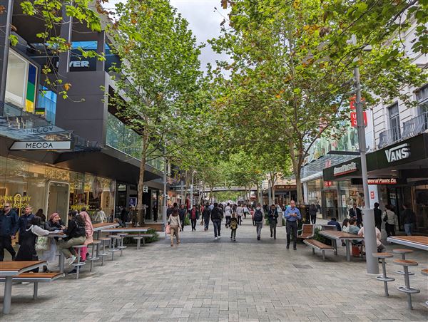 Murray Street Mall, Perth (9/10/2023 - Credits: Shea Walsh)