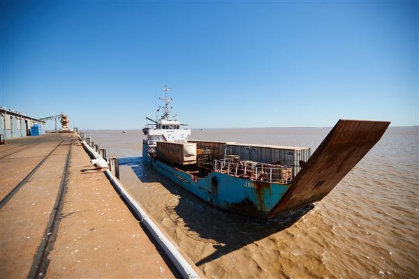Derby - Barge (15/06/2022 - Credits: Shire of Derby/West Kimberley)