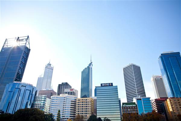 Perth City Skyline (26/03/2015)
