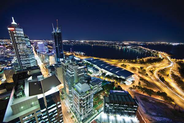 Perth City Skyline (26/03/2015)