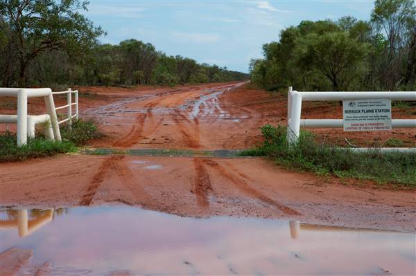 Derby - Landscapes - Roebuck Plains Station entry (14/07/2016 - Credits: Tim Burns)