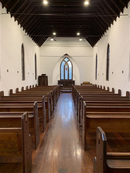 St Johns Church, Pinjarra - St John's Church inside (29/05/2019)