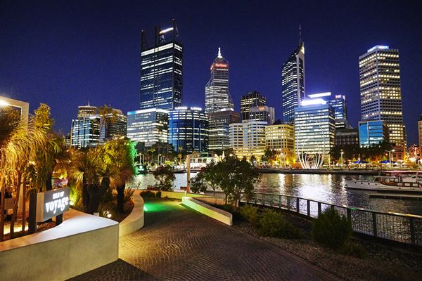 Perth City Skyline - Elizabeth Quay (1/09/2020 - Credits: Tourism Western Australia)