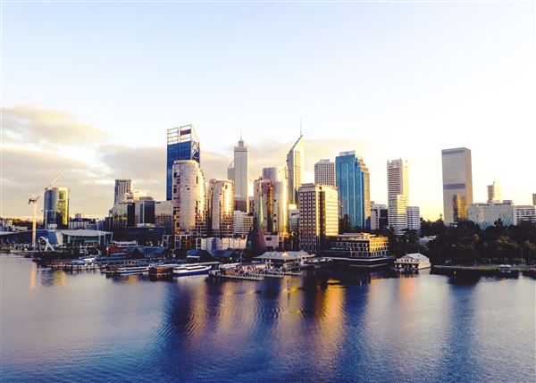 Perth City Skyline (17/04/2023 - Credits: Tourism Western Australia)