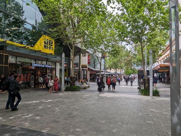 Murray Street Mall, Perth (9/10/2023 - Credits: Shea Walsh)