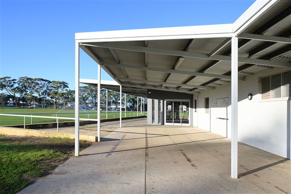 Brad Hardie Club Rooms - Brad Hardie Club Rooms on Dick Lawrence Reserve. (4/08/2025 - Credits: Sammy DeSouza Photography)