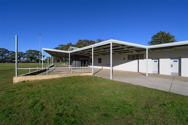 Brad Hardie Club Rooms - Brad Hardie Club Rooms on Dick Lawrence Reserve. (4/08/2025 - Credits: Sammy DeSouza Photography)