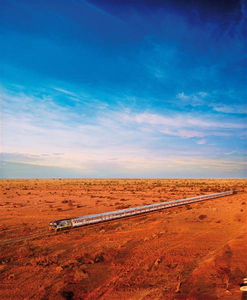 Great Southern Rail -  Indian Pacific Train (21/03/2015)