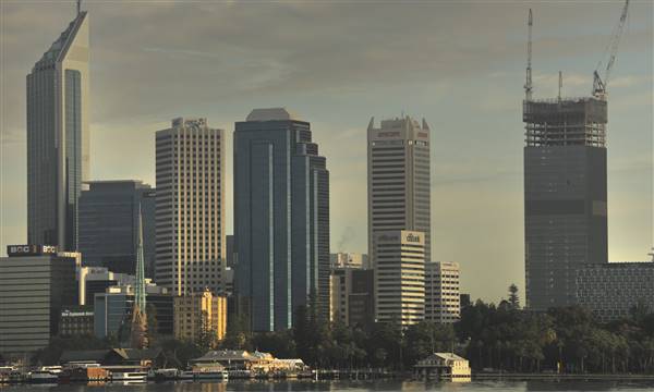 Perth City Skyline (23/09/2015)