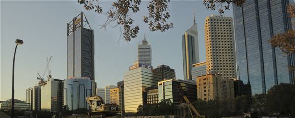 Perth City Skyline (23/09/2015)
