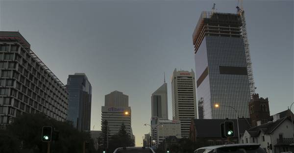 Perth City Skyline (23/09/2015)