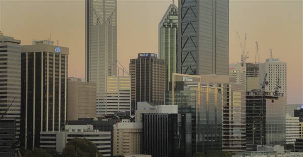 Perth City Skyline (23/09/2015)