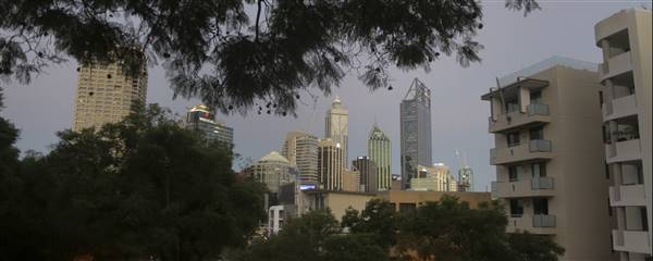 Perth City Skyline (23/09/2015)