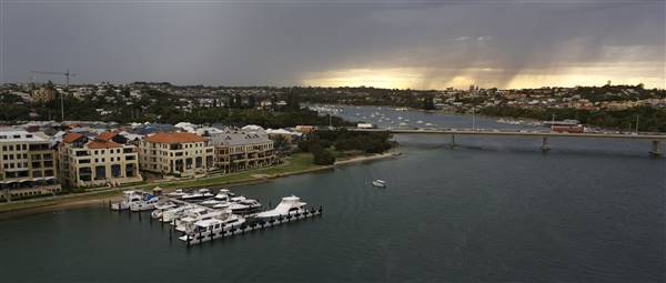 Fremantle Swan River and Harbour (29/09/2015)