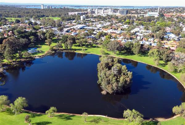 Jualbup Lake - Shenton Park (1/10/2015 - Credits: Helicam Aerial Imaging)