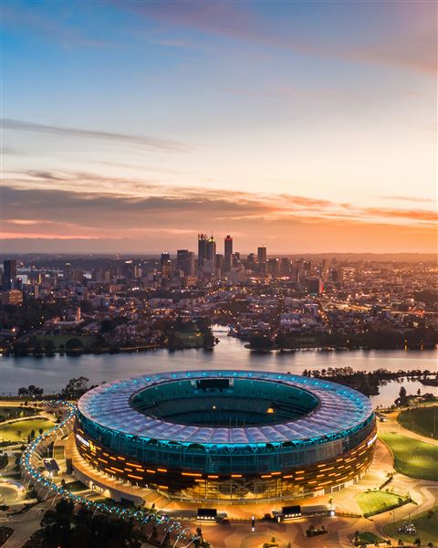 Perth City Skyline (17/04/2023 - Credits: Tourism Western Australia)