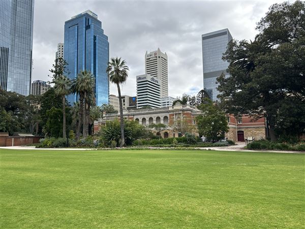 Supreme Court Gardens (18/10/2023 - Credits: Shea Walsh)