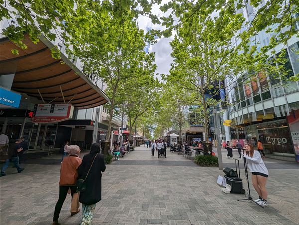 Murray Street Mall, Perth (9/10/2023 - Credits: Shea Walsh)