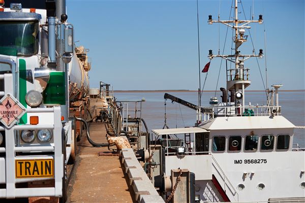 Derby - Barge (15/06/2022 - Credits: Shire of Derby/West Kimberley)
