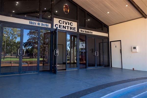Derby Civic Centre (15/06/2022 - Credits: Shire of Derby/West Kimberley)