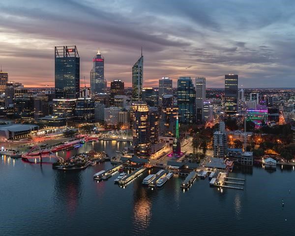 Perth City Skyline (27/05/2025)