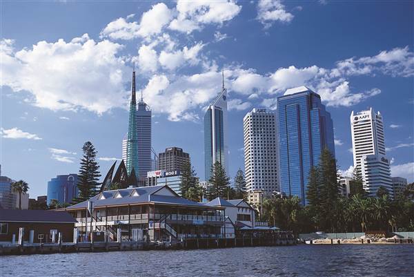Perth City Skyline (26/03/2015)