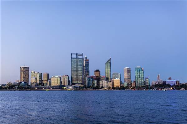 Perth City Skyline (26/03/2015)