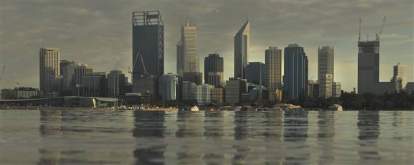 Perth City Skyline (23/09/2015)