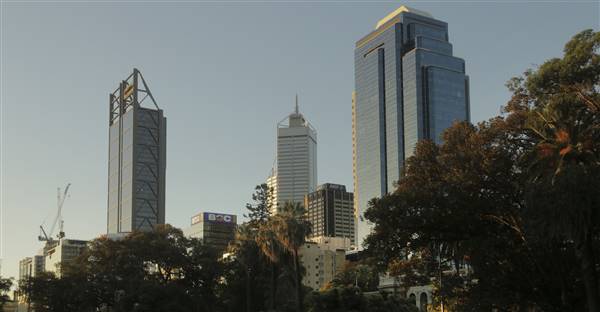 Perth City Skyline (23/09/2015)