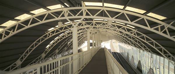 Leederville Train Station Overpass Mitchell Freeway (25/09/2015 - Credits: Denson Baker)