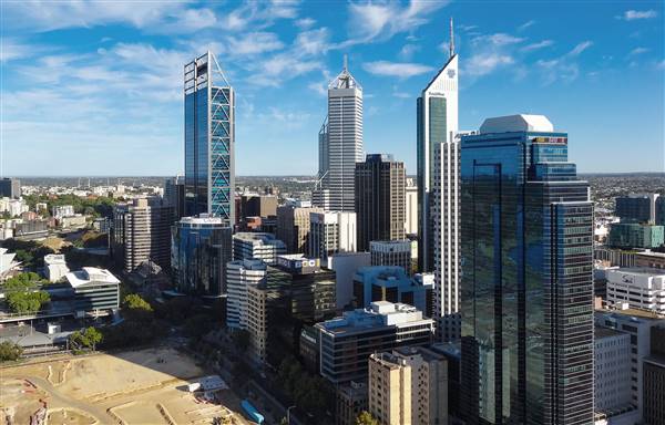 Perth City Skyline (1/10/2015 - Credits: Helicam Aerial Imaging)