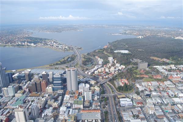 Perth - aerials north of Perth (25/05/2017)