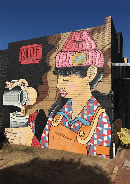 Pinjarra - Pinjarra street art (30/11/2018 - Credits: Russell Ord Photography / Ricky Gibson)