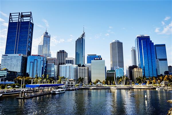 Perth City Skyline - Elizabeth Quay (1/09/2020 - Credits: Tourism Western Australia)