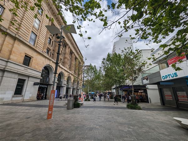 Murray Street Mall, Perth (9/10/2023 - Credits: Shea Walsh)