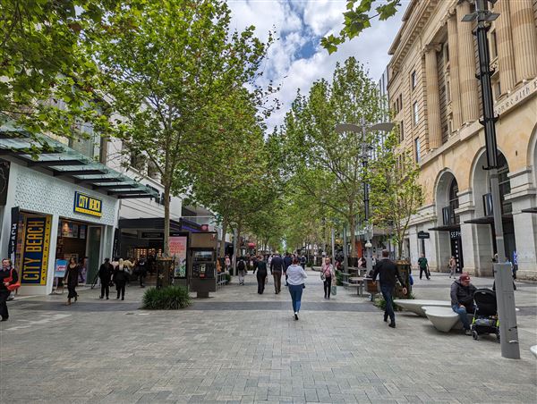 Murray Street Mall, Perth (9/10/2023 - Credits: Shea Walsh)