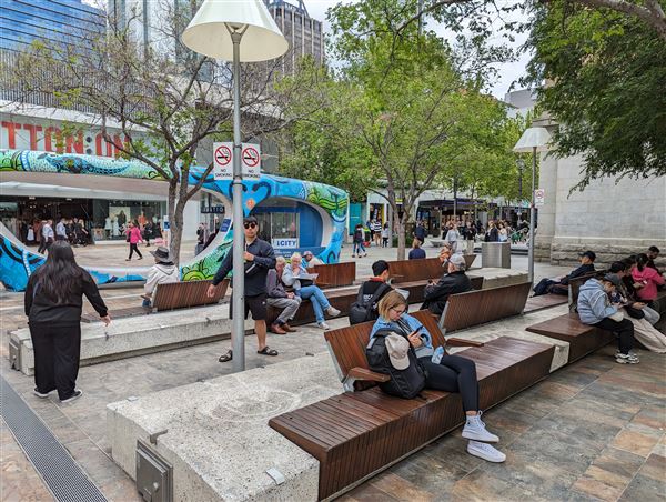 Murray Street Mall, Perth (9/10/2023 - Credits: Shea Walsh)