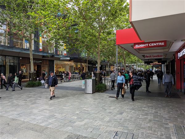 Murray Street Mall, Perth (9/10/2023 - Credits: Shea Walsh)