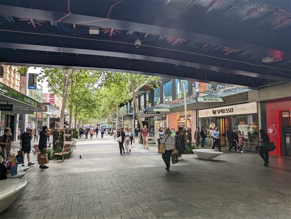 Murray Street Mall, Perth (9/10/2023 - Credits: Shea Walsh)