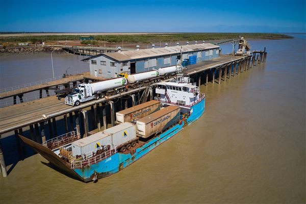 Derby - Barge (15/06/2022 - Credits: Shire of Derby/West Kimberley)